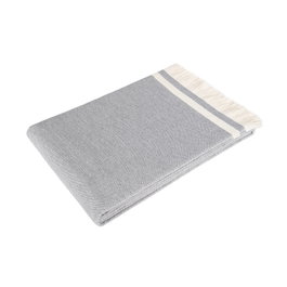 Alinda Funda de Sofá Gris 170 x 230 cm - Algodón 100% Suave y Duradero, Fácil de Lavar